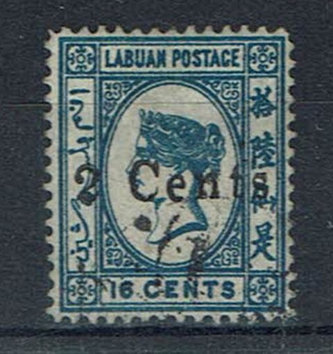 Image of Labuan SG 25 FU British Commonwealth Stamp
